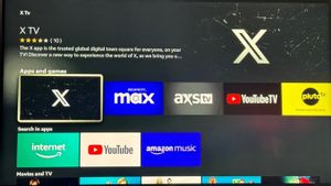 X Luncurkan Aplikasi TV Pintar untuk Menonton Video di Layar Besar