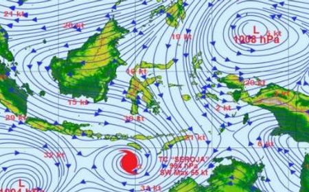 Bibit Siklon Tropis Muncul di Dekat Papua, Indonesia Timur Waspada Banjir