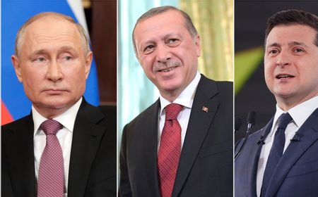 Turki, Rusia dan Ukraina Dapat Gelar Pertemuan Trilateral, Presiden Erdogan Sebut Bisa di Ankara atau Istanbul