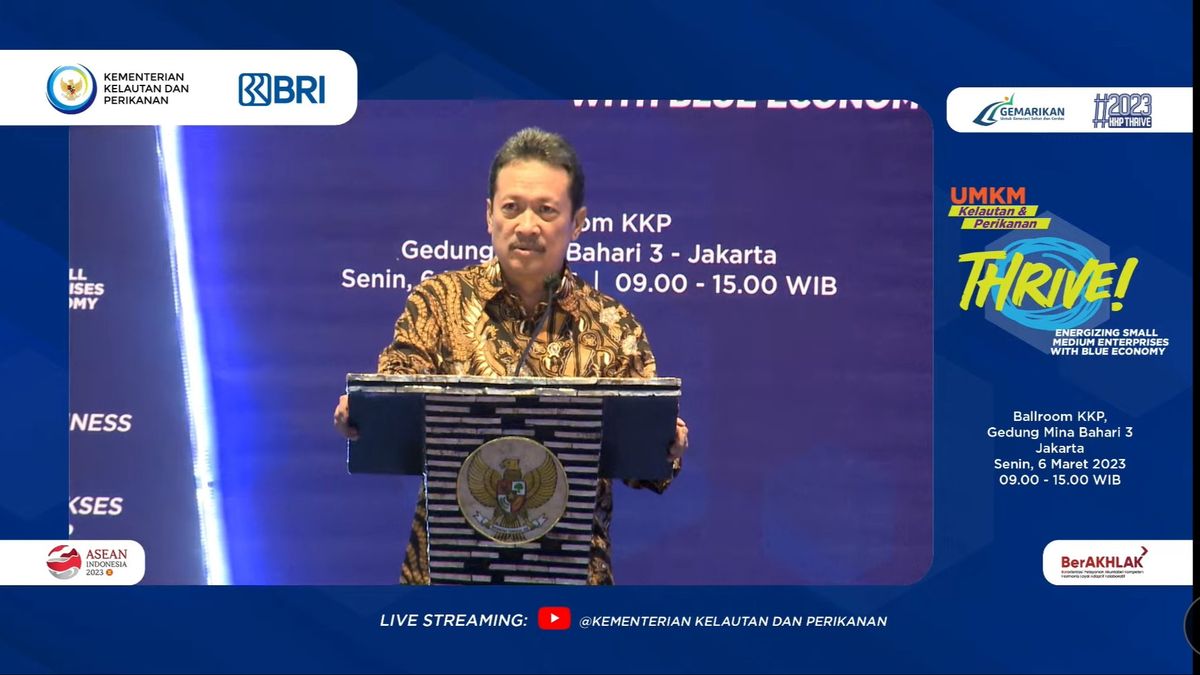 リサウKKP大臣、インドネシア共和国の漁業生産性は目標に達していません