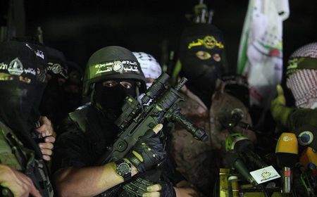 AS Kerahkan Kapal Perang hingga Jet Tempur ke Dekat Israel, Hamas: Partisipasi Nyata Dalam Agresi