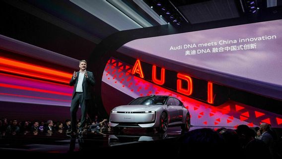 奥迪在中国推出了新品牌和展出Audi E Concept