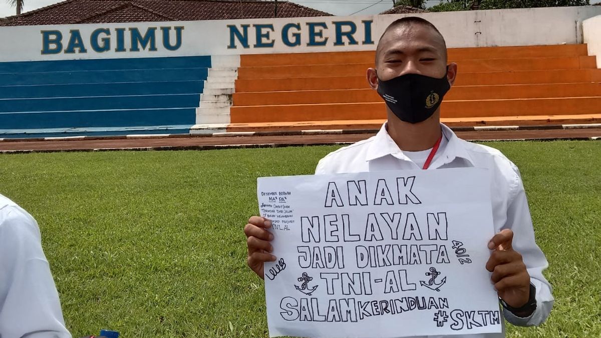 Sulkifli Anak Nelayan Maros yang Naik Perahu 17 Km Lulus Tamtama TNI AL