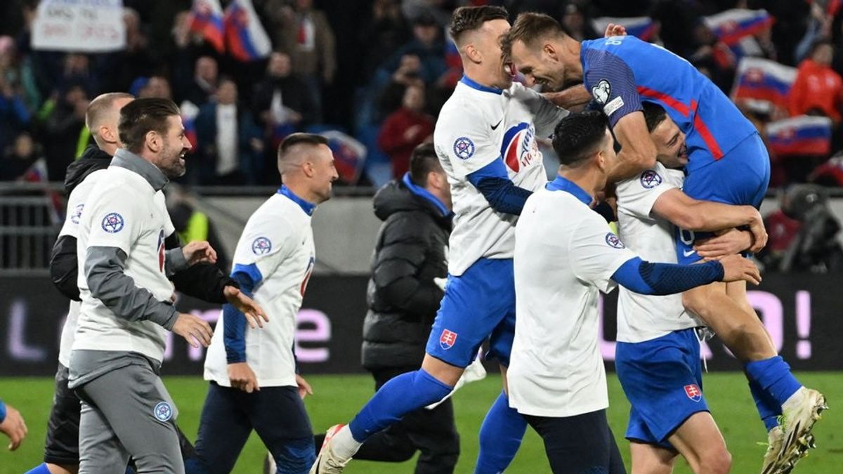Kalahkan Islandia, Slovakia Dampingi Portugal ke Euro 2024