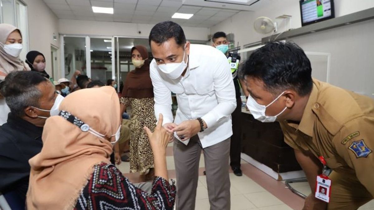 Mayor Of Surabaya Sidak RSUD Soewandhie On The First Day After The Eid Holiday