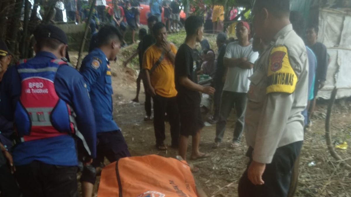 mort à la recherche d’objets de chute, un homme de 75 ans est tombé et noyé dans le Kali Cimanceuri