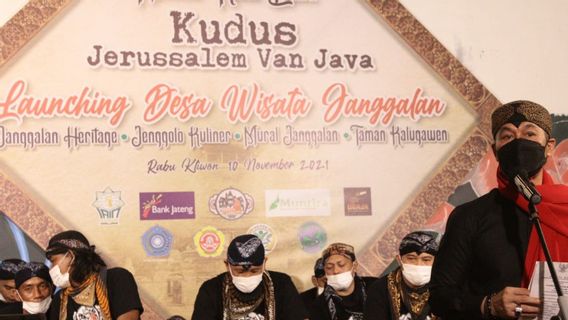 Présentation Du Village Touristique De Janggalan à Kudus, Appelé Jérusalem Van Java