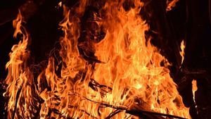 Kebakaran Petamburan Semalam Jauh dari Rumah Rizieq