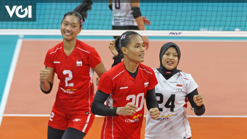 Indonesia menelan kekalahan di laga pertama AVC Challenge Cup 2024