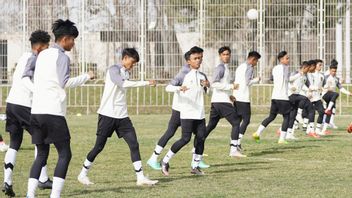 2023年U-20亚洲杯：印尼国家队准备迎战乌兹别克斯坦