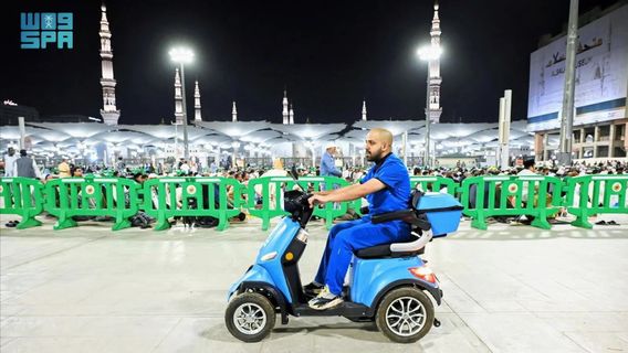 ina : L'Autorité sanitaire de Médine lance un scoot médical pour aider les pèlerins à la mosquée Nabawi