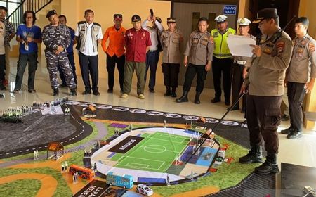 Gelar Tactical Floor Game, Polisi Susun Skema Keamanan di H-5 Porprov Bangka Belitung