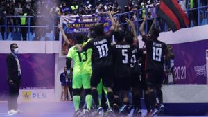 Papua Tambah 1 Emas dari Futsal Usai Kandaskan Jabar 4-2 di Final