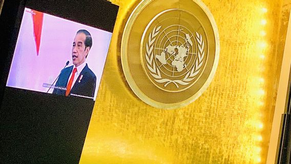 Faisant Allusion à L’inégalité De La Vaccination Contre La COVID-19, Jokowi à L’Assemblée Générale Des Nations Unies: Personne N’est En Sécurité Tant Que Tout Le Monde Ne L’est Pas