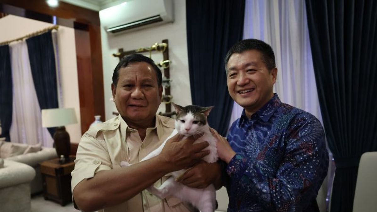 The Arrival Of The Chinese Ambassador To Congratulate Prabowo