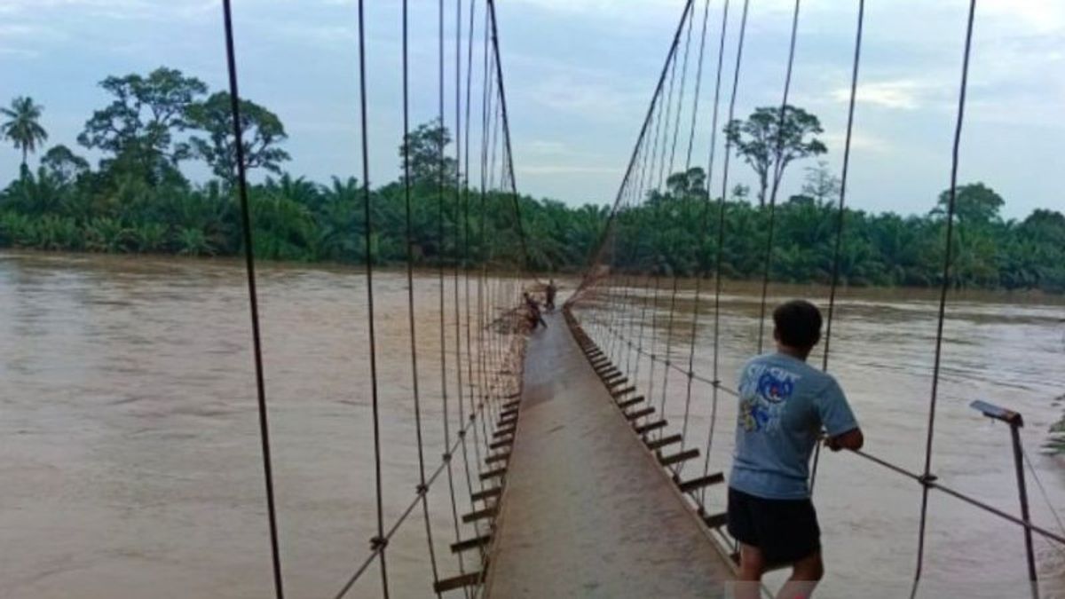BPBD Sumatra du Sud enregistré 20 000 maisons inondées à murara