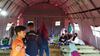 102 Bogor Residents Refuge The Impact Of Being Affected By The M 4.6 Sukabumi Earthquake
