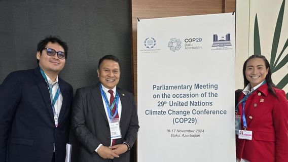  Parlemen Indonesia Dorong Pendanaan Iklim Adil dan Inovatif di COP29