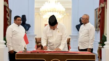 7 ministère du Cabinet Rouge et Blanc approuvé officiellement par le président Prabowo