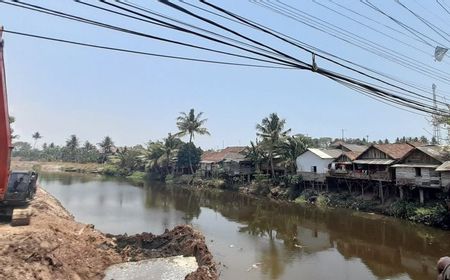 Warga Terdampak Normalisasi Sungai Cibanten Tak Dapat Kompensasi