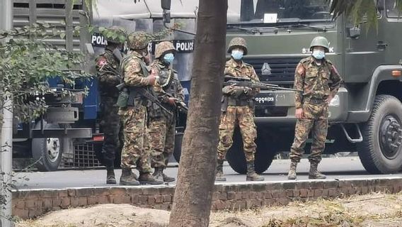 18 Pengunjuk Rasa Anti Kudeta Militer Myanmar Tewas Ditembak