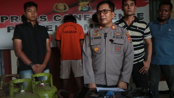 vol de GPL 3 kg Marak à Ampenan Mataram, Bekuk Police 2 Pelakunya