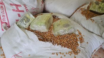 刑事侦查部门在一个玉米袋中发现200公斤Sabu，有4个嫌疑人