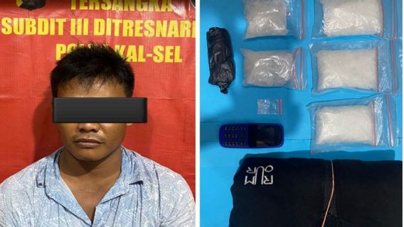 Farmers In Banjarmasin Become Drug Dealers, Police Arrest Night Transactions