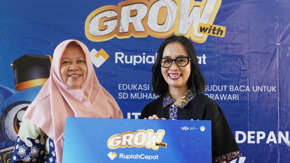 RupiahCepat Hadirkan Pojok Baca di SD Muhammadiyah Worawari dan Edukasi Mahasiswa