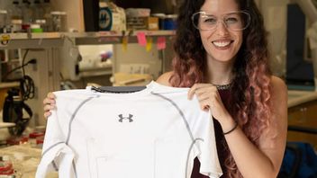 米国の研究者は、スマートTシャツを作成し、心拍数を監視することができます