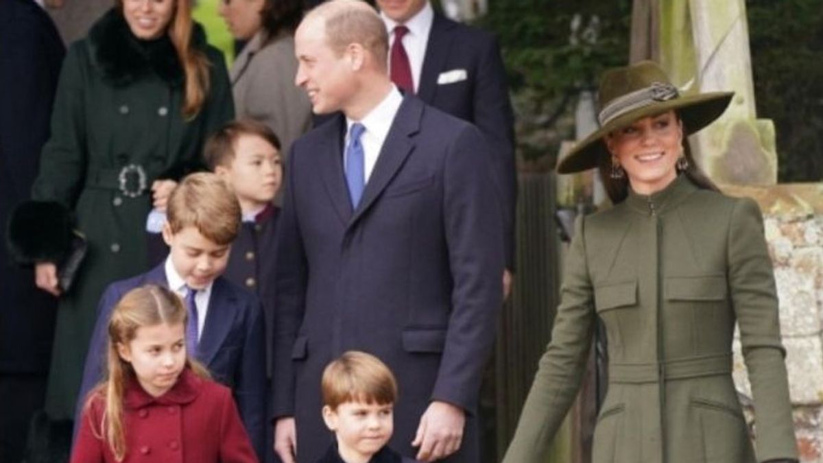 Menilik Tradisi Natal Kerajaan Inggris yang Dilakukan Kate Middleton dan Pangeran William
