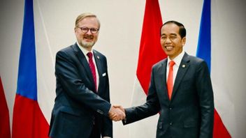 Presiden Jokowi Lakukan Pertemuan Bilateral dengan PM Ceko Petr Fiala
