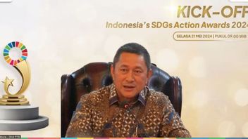 Surveyor Indonesia Socializes I-SIM For Cities At The Kick-Off SDGs Action Awards 2024 With Bappenas