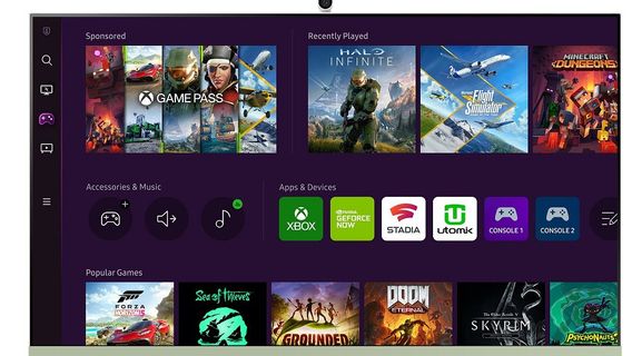 三星游戏中心将Xbox，Twitch，Google Stadia带入其最新的智能电视