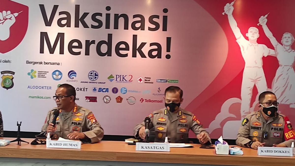 Vaksinasi Jakarta Hampir 100 Persen, Polda Metro Kebut Sisanya