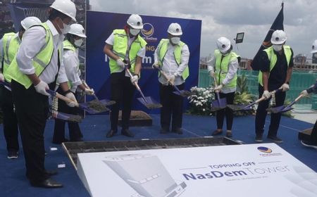 Wika Gedung Bangun NasDem Tower Setinggi 23 Lantai, juga Dilengkapi Helipad