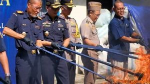 Dua Juta Batang Rokok Ilegal Senilai Rp3,28 Miliar Dimusnahkan Bea Cukai