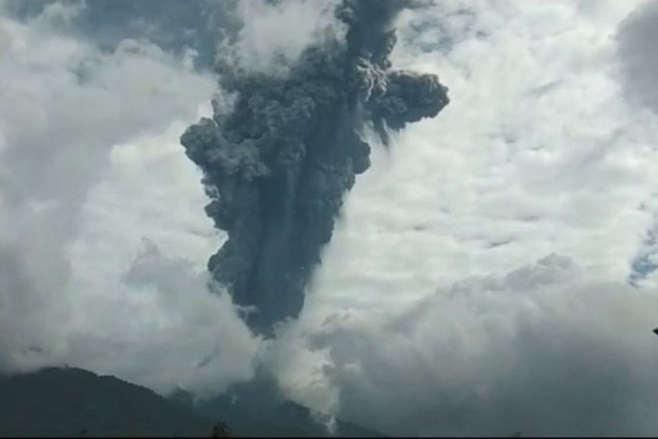PVMBGがマラピ山の土地移動調査の結果を明らかに