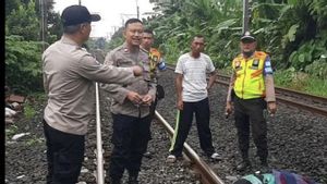 Jasad Lansia Perempuan Ditemukan di Rel Kereta Api Bintaro dengan Kondisi Mengenaskan, Diduga Bunuh Diri