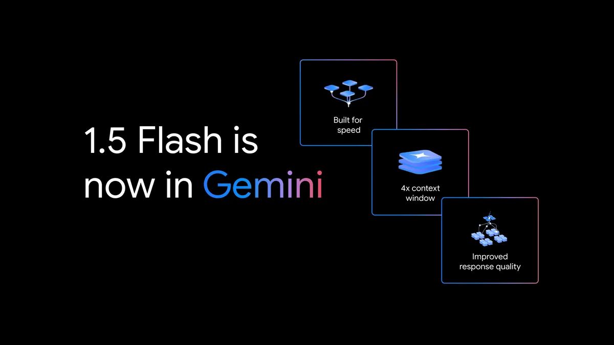 Google présente Gemini Flash 1.5 à tout le monde pour une réponse plus rapide