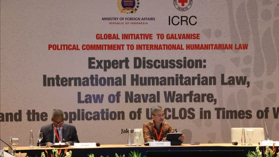 Indonesia dan ICRC Bahas Hukum Perang Laut hingga Penerapan UNCLOS saat Perang