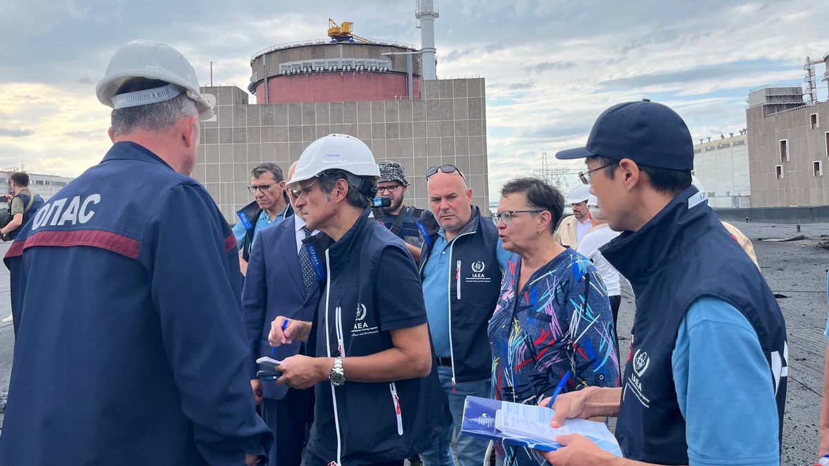 IAEA Says There Are No Indications Of Mines In The Zaporizhzhia Nuclear Power Plant, Needs Wider Access