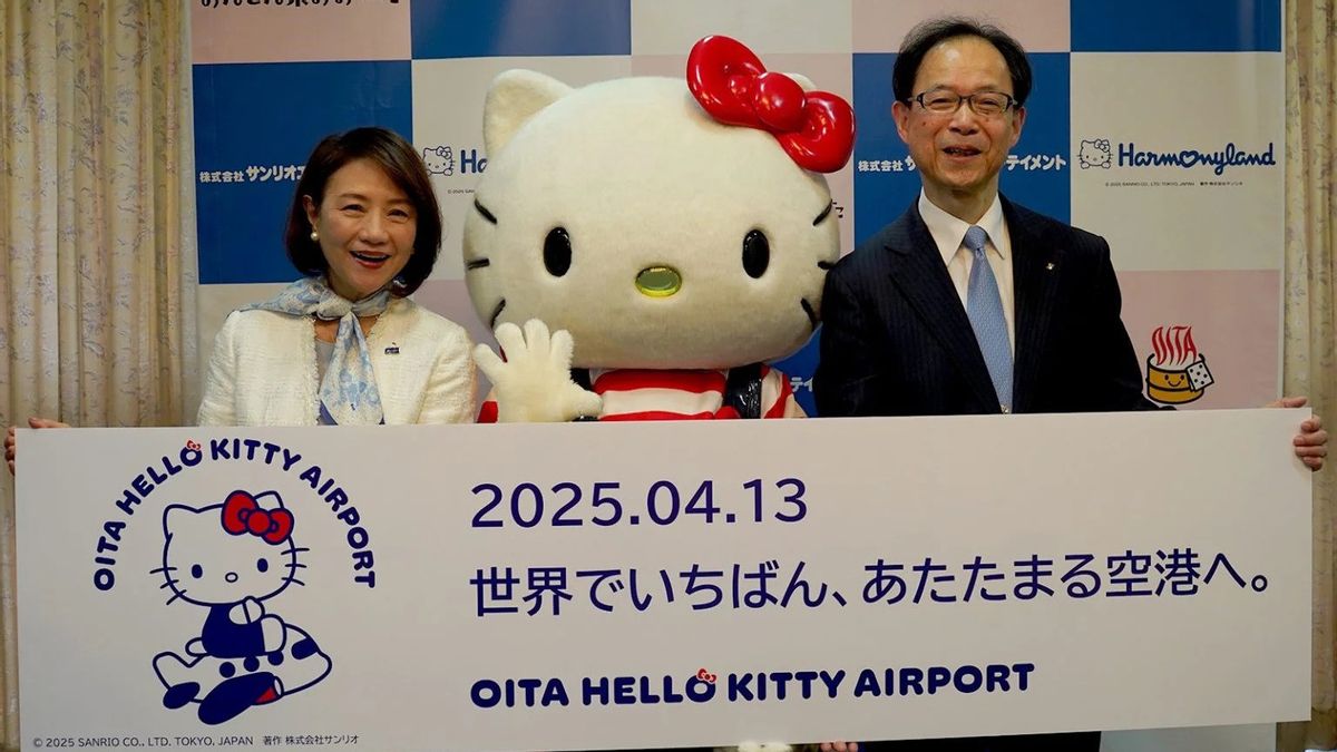 日本のこの空港は、観光客を魅了するために「こんにちはキティ空港」という姓を生み出しています