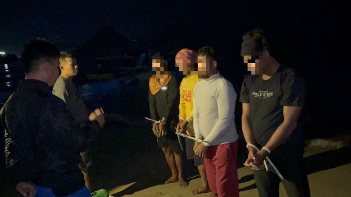  4 Nelayan Cari Ikan Pakai Peledak di Lombok Tengah Ditangkap, Polairud NTB: Rusak Ekosistem 