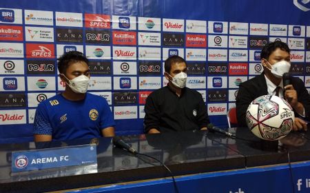 Rizky Dwi Febrianto Hadiahi Gol Penentu Kemenangan Arema, Pelatih: Spesial untuk Tim