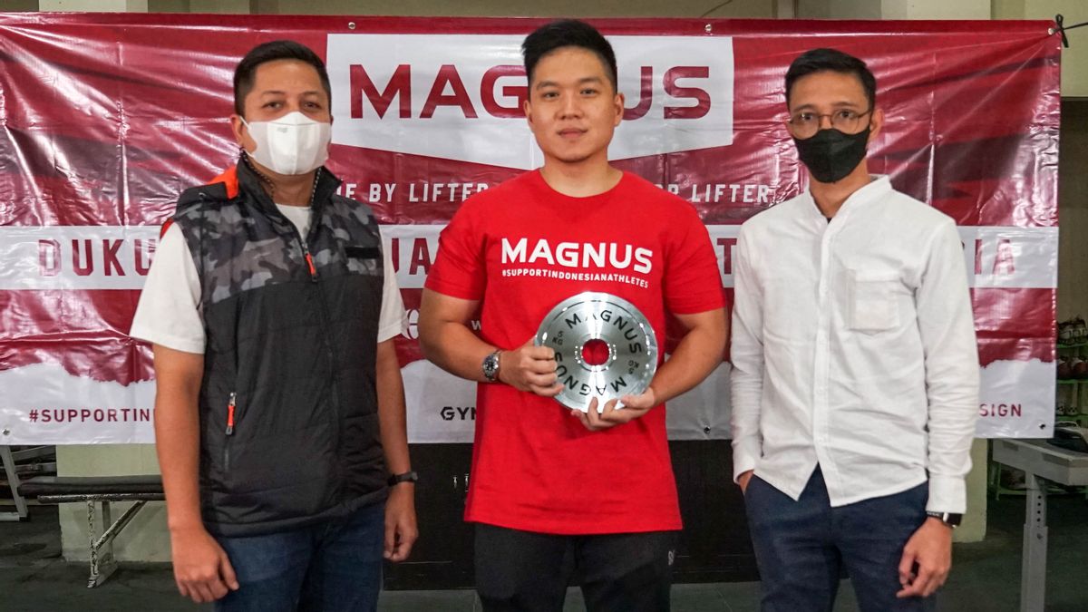 Magnus, This Fitness Equipment Company Supports The Achievements Of West Java Weightlifting Athletes