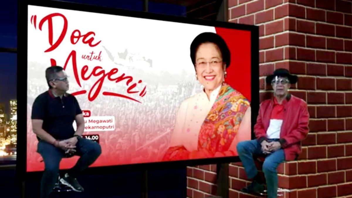 Rayakan Ulang Tahun Megawati, Hasto dan Yasonna Jadi MC Dadakan