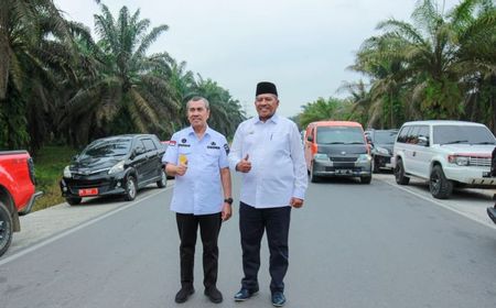 Gubernur Riau Resmikan Jalan Pekanbaru-Siak Senilai Rp140 Miiliar