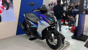 Yamaha Aerox Alpha Tampil dengan Warna dan Grafis Baru di IIMS 2026