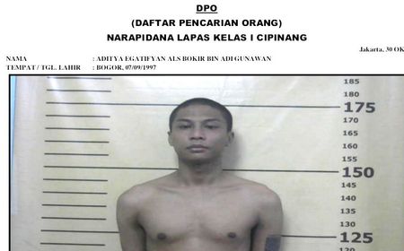 Usai Salat Magrib Napi Narkoba Kabur dari Lapas Cipinang